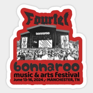 Fourtet Music Fest Sticker